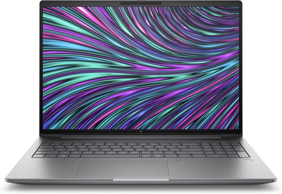 HP ZBook Power 16 G11 Intel Core Ultra 9 185H Mobiel werkstation 40,6 cm (16") WUXGA 32 GB DDR5-SDRAM 1 TB SSD NVIDIA Quadro RTX 3000 Wi-Fi 6E (802.11ax) Windows 11 Pro Zilver - HP - Hoofdafbeelding