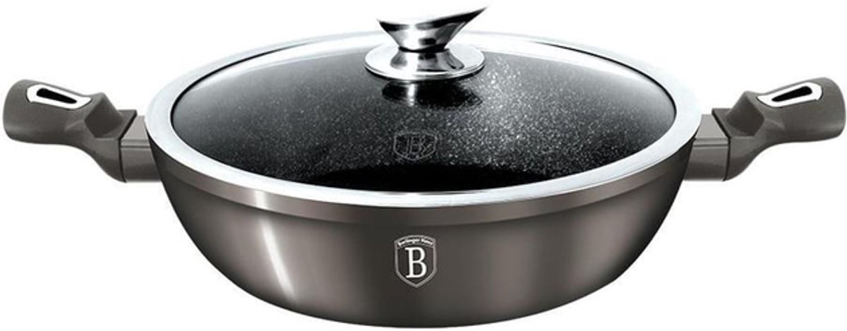 Berlinger Haus - 1240 - Ondiepe braadpan - 24cm - Carbon