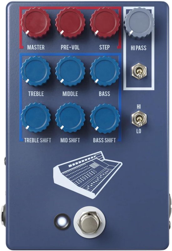 JHS Pedals Colour Box V2 10 Year Anniversary - Distortion voor