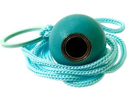 Boulemaus – Jeu de Boules - Magneet - Krachtige Magnetische bouleopraper turkoois in de vorm van but met koord – 4 kg