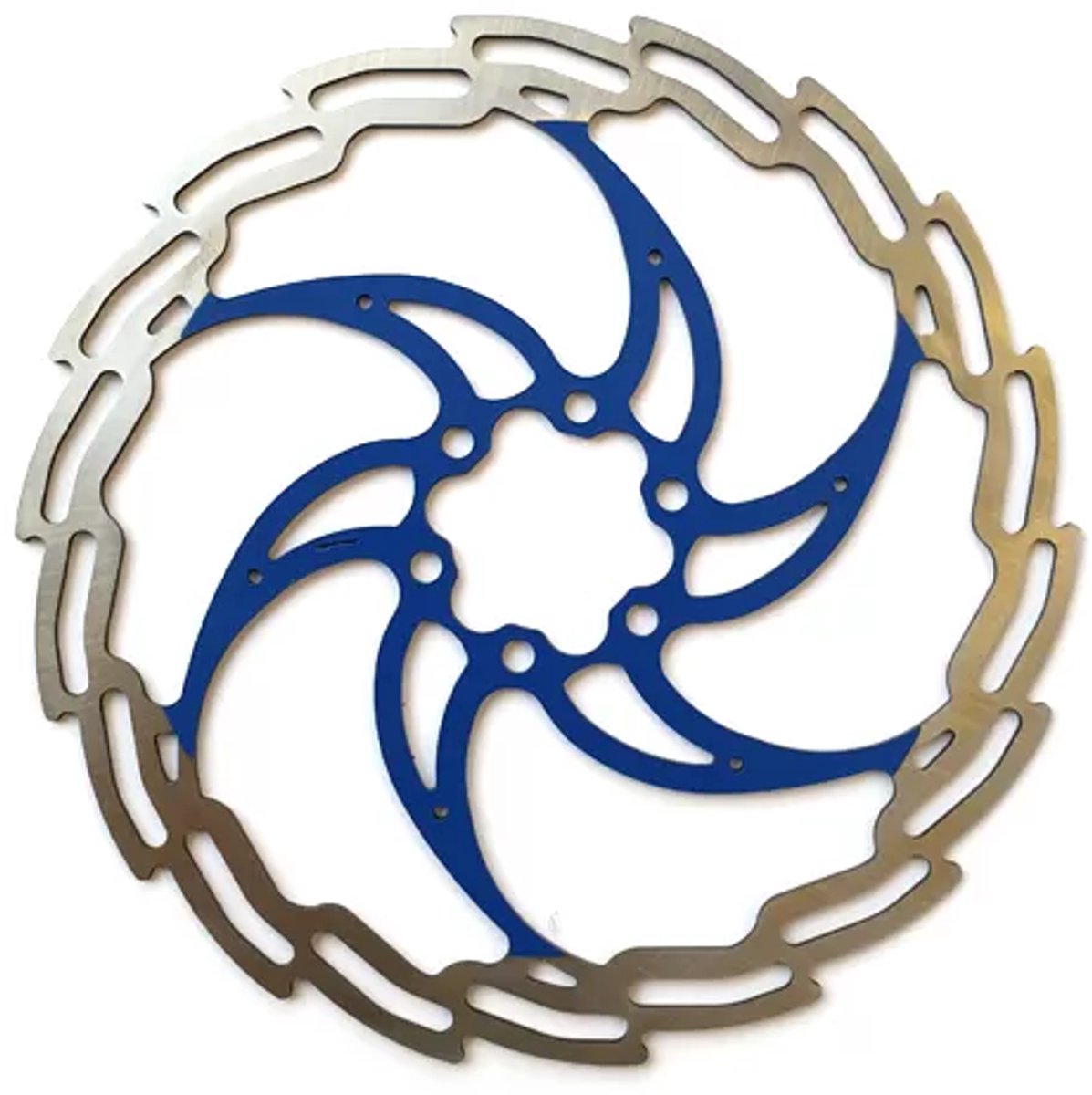 Cyclotech Prodisc Ninja remschijf 160 mm, Blauw