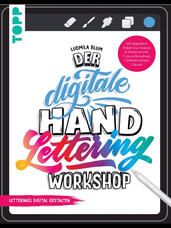 Der digitale Handlettering Workshop - cover