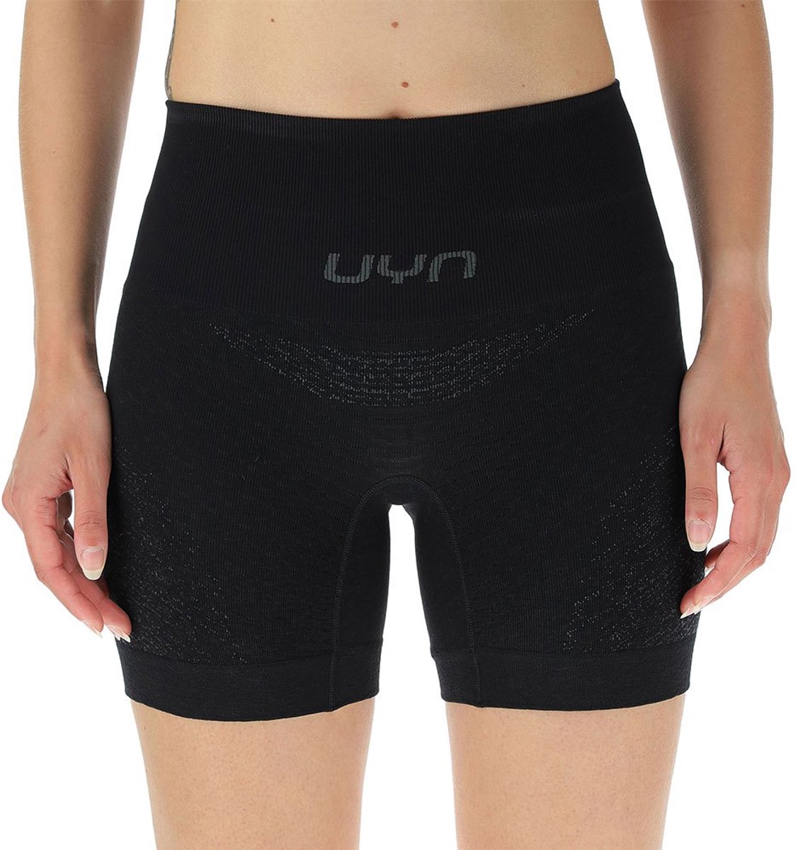 Uyn Running Exceleration Korte Leggings Zwart S Vrouw