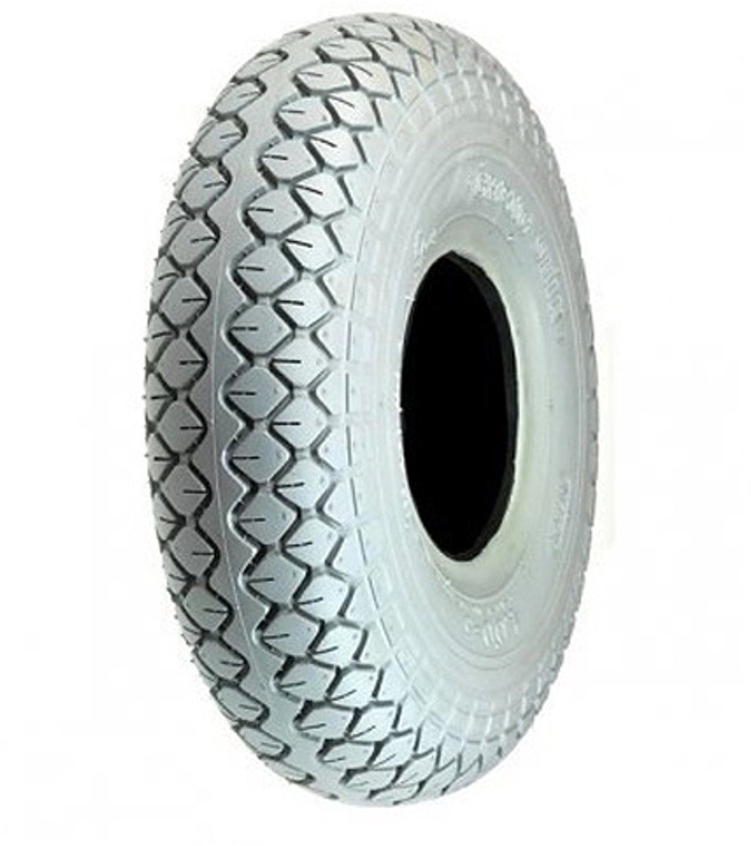 Silema - Scootmobiel buitenband met blokprofiel (4.10 / 3.50 x 4 Grijs C-189)