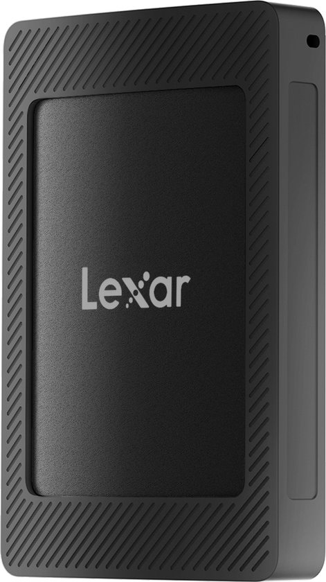 Lexar SL500M Magnetic-Set Portable SSD 4TB externe solide-state drive 4 TB USB Type-C USB 3.2 Gen 2x2 Zwart