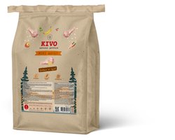Kivo Petfood Hondenbrokken Kalkoen & Rijst MINI ADULT - 4 kg Koudgeperst - Glutenvrij