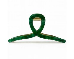 Moonie's Haarklem - Dream Clip in Emerald - Groen - Goud - Haarklemmen - Haaraccessoires - Acetate - Metaal