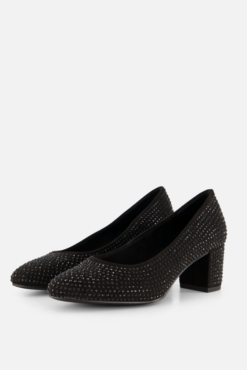 Marco Tozzi Pumps zwart Textiel - Maat 38