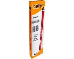 BIC Gilbert - Potloden - HB Potlood - Hout - 12 Stuks