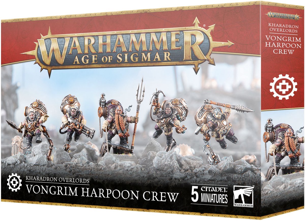 Kharadron Overlords Vongrim Harpoon Crew