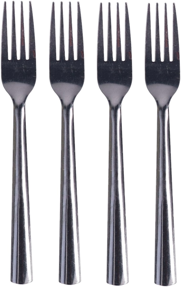 DID Vorken - 4x st - 19 cm - RVS - diner bestek - tafelvorken