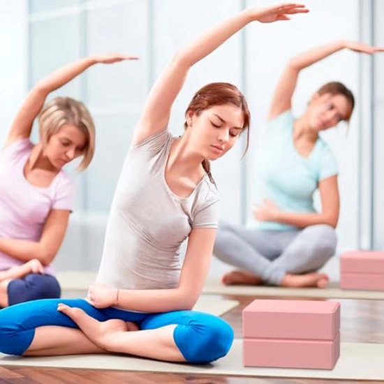 Yoga Blokken van Hoge Dichtheid voor Training - Lichtgewicht en Geurloos — afbeelding 4