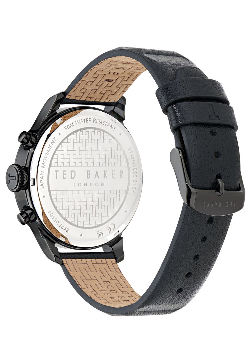 Ted Baker Ted Baker Apple® (38Mm-40Mm) Watch-Bandje Zwart Armband: 100% Leer 44 mm BKPFMS504W0, BKPLIF201W0
