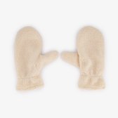 Dames teddy wanten beige