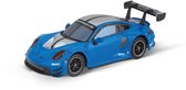 Carrera HYBRID Racebaanauto - AI Gaming - Porsche 911 GT3 R Blue Thunder - Bestuurbare auto - Besturing via app - 1:50