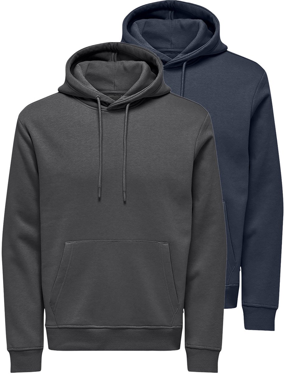 Only & Sons Heren hoddie 2 pack Connor
