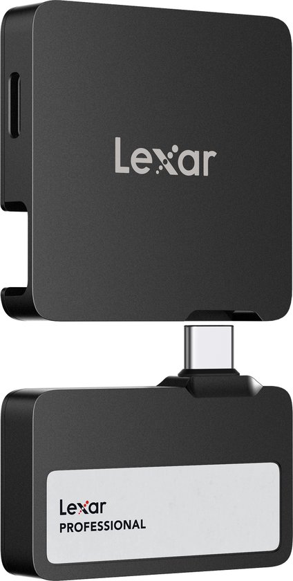 Lexar Go Portable SSD SL400 2TB + Hub