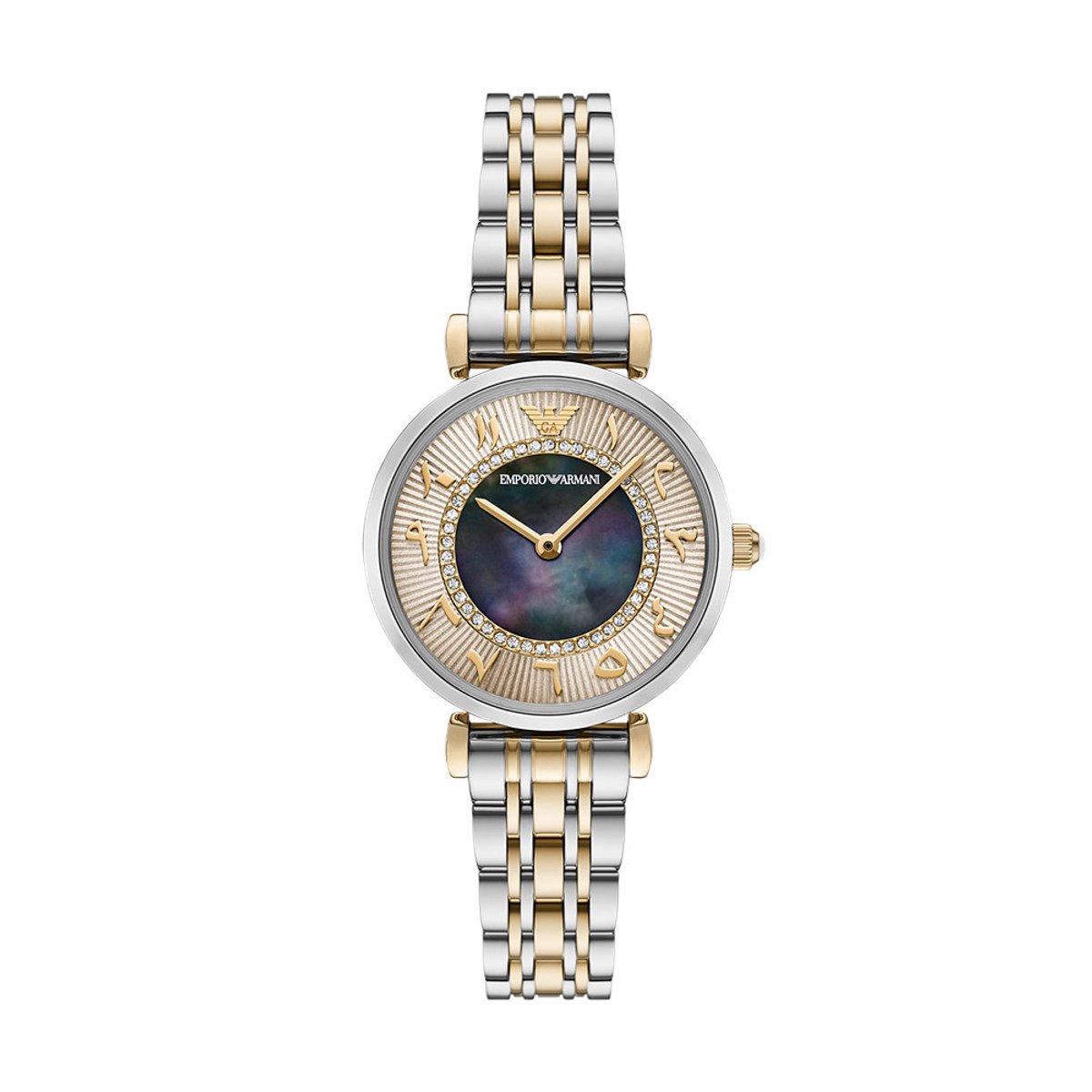 Emporio Armani Dames Horloge 32 mm Goudkleurig
