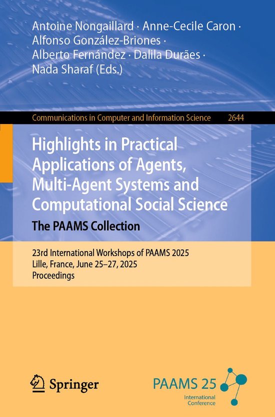 Springer Nature Proceedings excluding Computer Science - Hig ... - cover