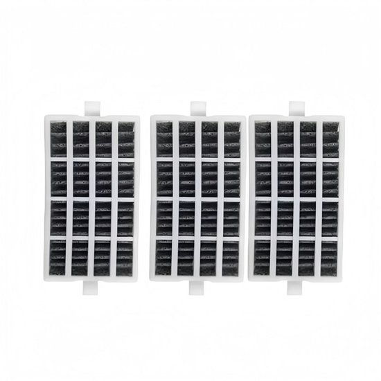 Luchtfilter - 3 Stuks - Geschikt voor Whirlpool Koelkast - Vervangt - W10311524 RAF1180 - Geurfilter - Actief Koolstoffilter - Onderdeel Koelkast