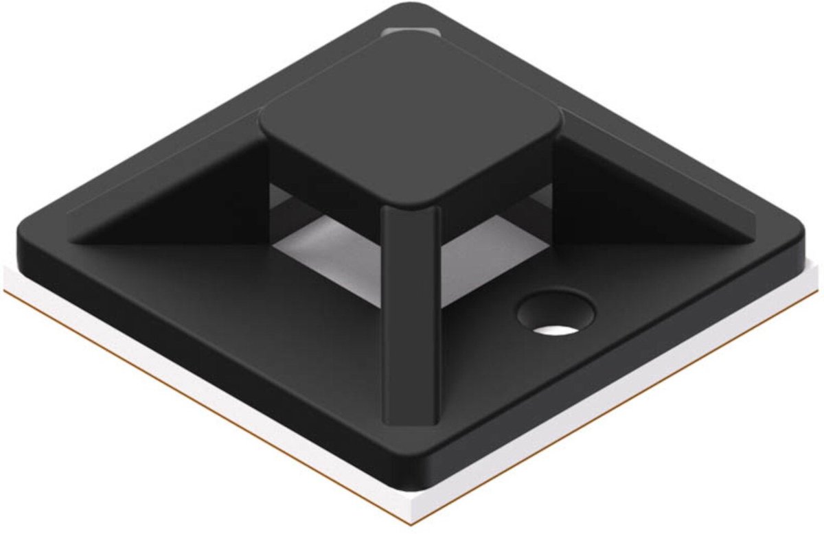 Procab ACM120/B Tie mount zwart - 100 stuks