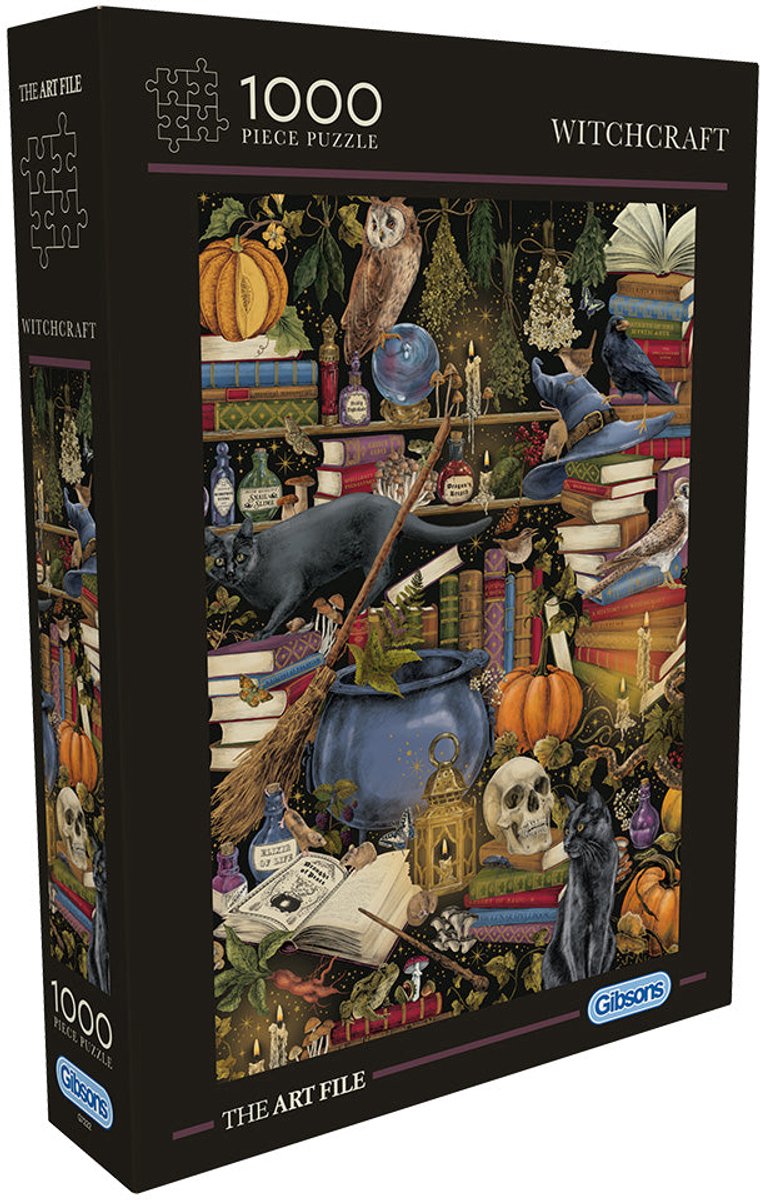 Gibsons - Witchcraft (door The Art File) - 1000 stukjes 49×68cm (b×h) - Legpuzzel voor volwassenen