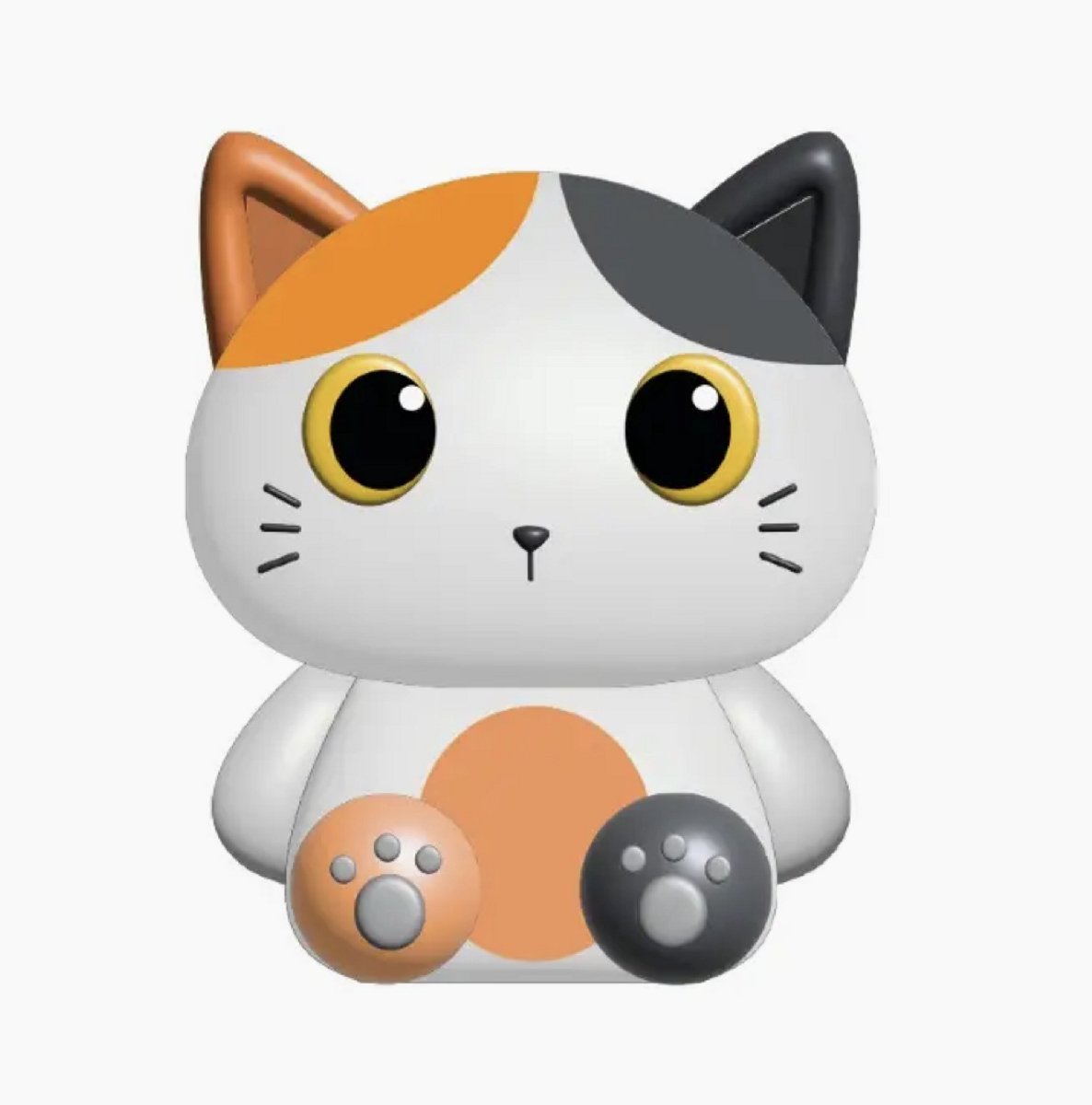 iTotal XL 3D Puzzle Eraser GUM “ORANGE CAT”5x4x6cm