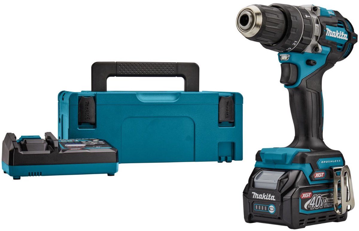 Makita HP002GA101 Accu klop-/schroefboormachine XGT 40V Max 2.0Ah in Mbox – foto 2