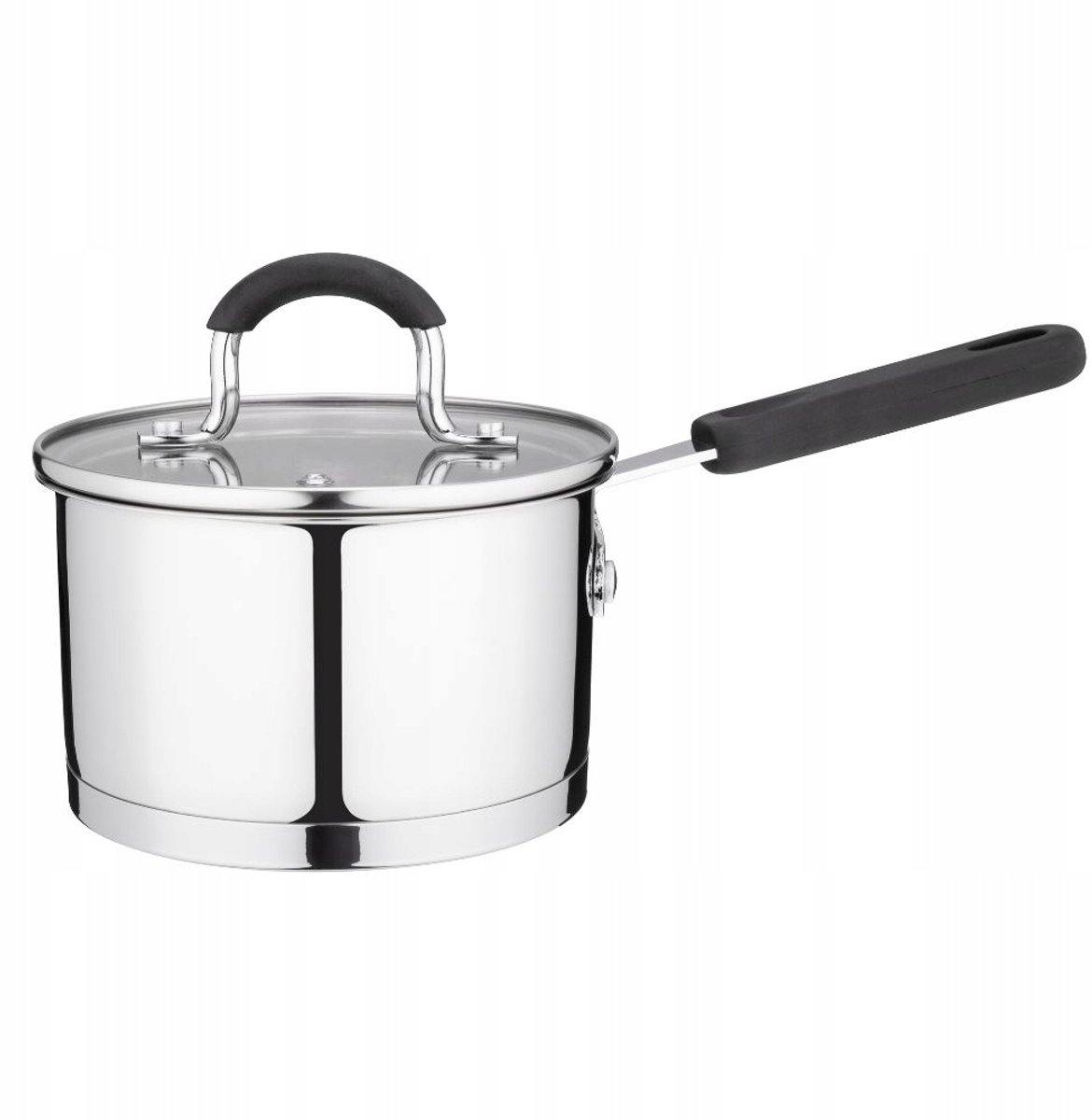 Rondeel Torres 14cm 1.2L RVS met Glazen Deksel - Geschikt voor Inductie