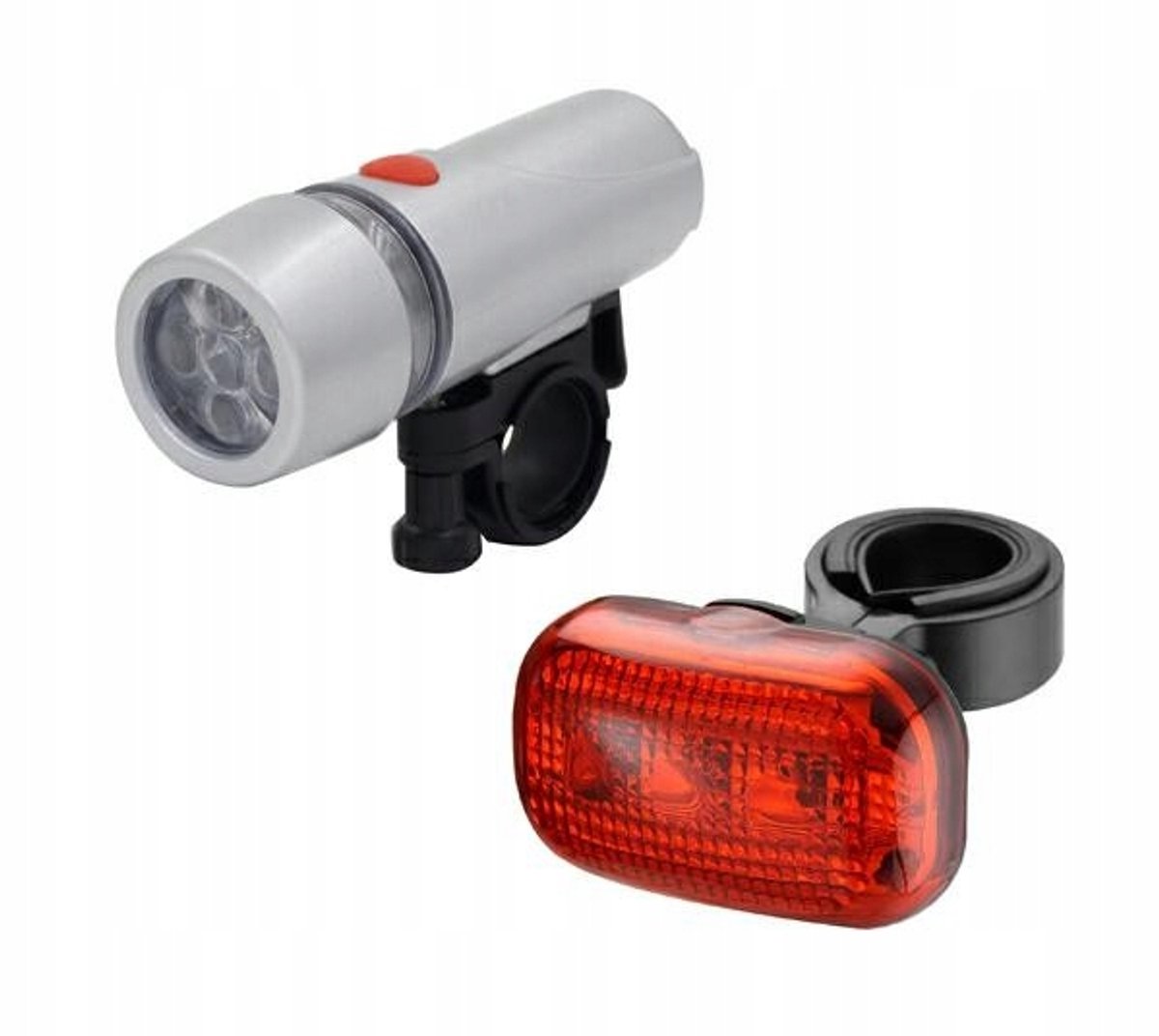 LED Fietslamp Set Voor & Achter - Waterdicht met Zijlicht