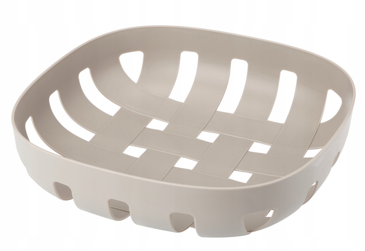 Decor Vierkante Mand 26x26 cm Beige - Opbergmand