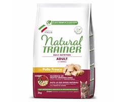 Natural Trainer Adult Kip 3 kg - Kattenvoer