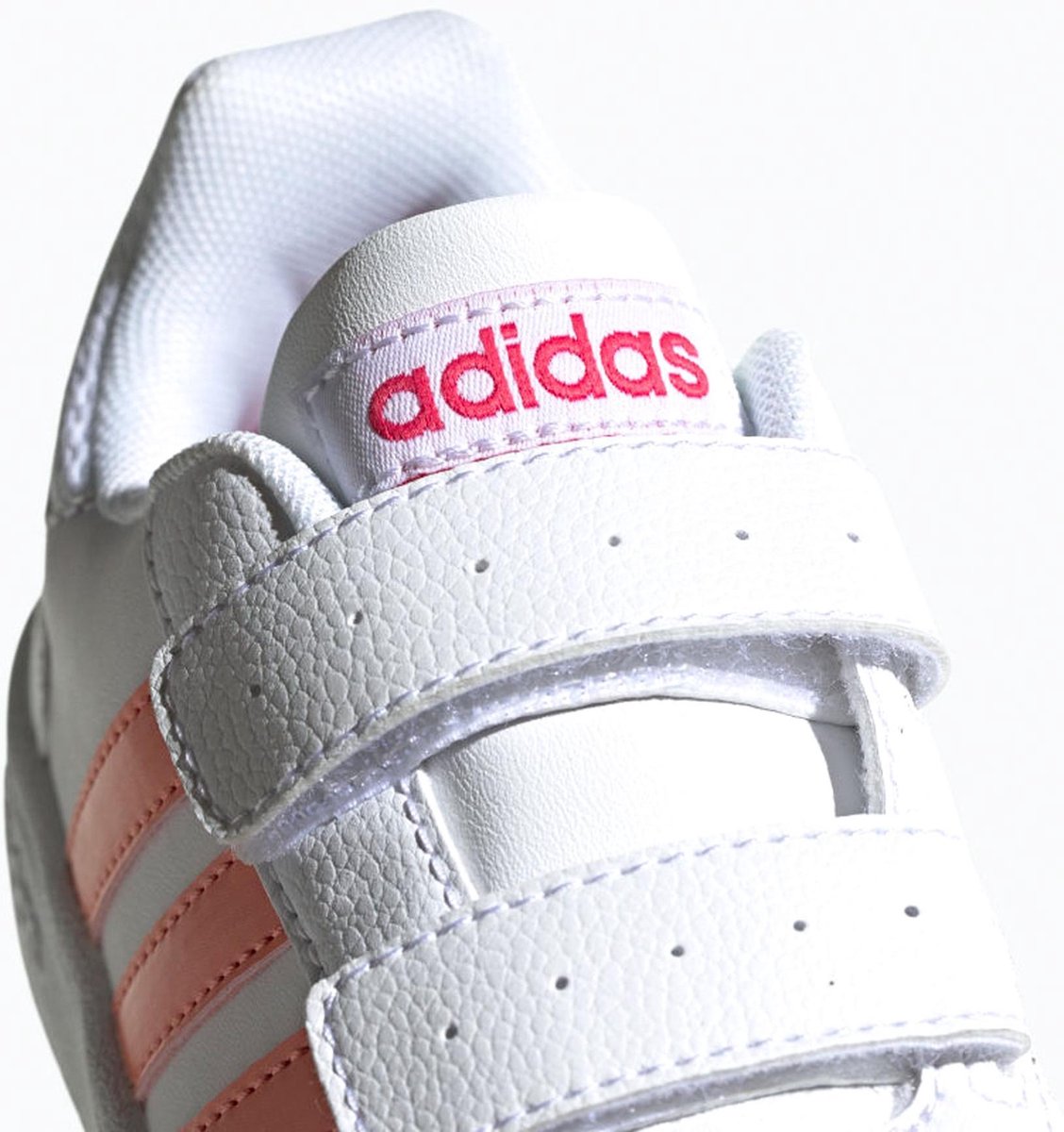 adidas Sneakers - Maat 30 - Meisjes - wit/roze | bol.com