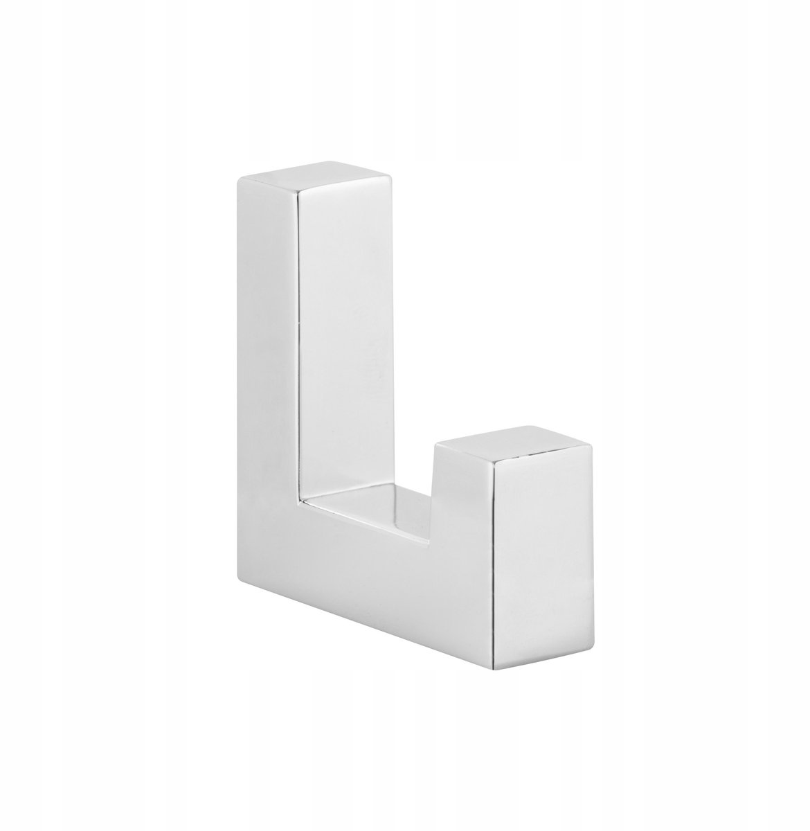 Chromen wandkapstokhaak Qubik CH-44 - Stijlvol en functioneel