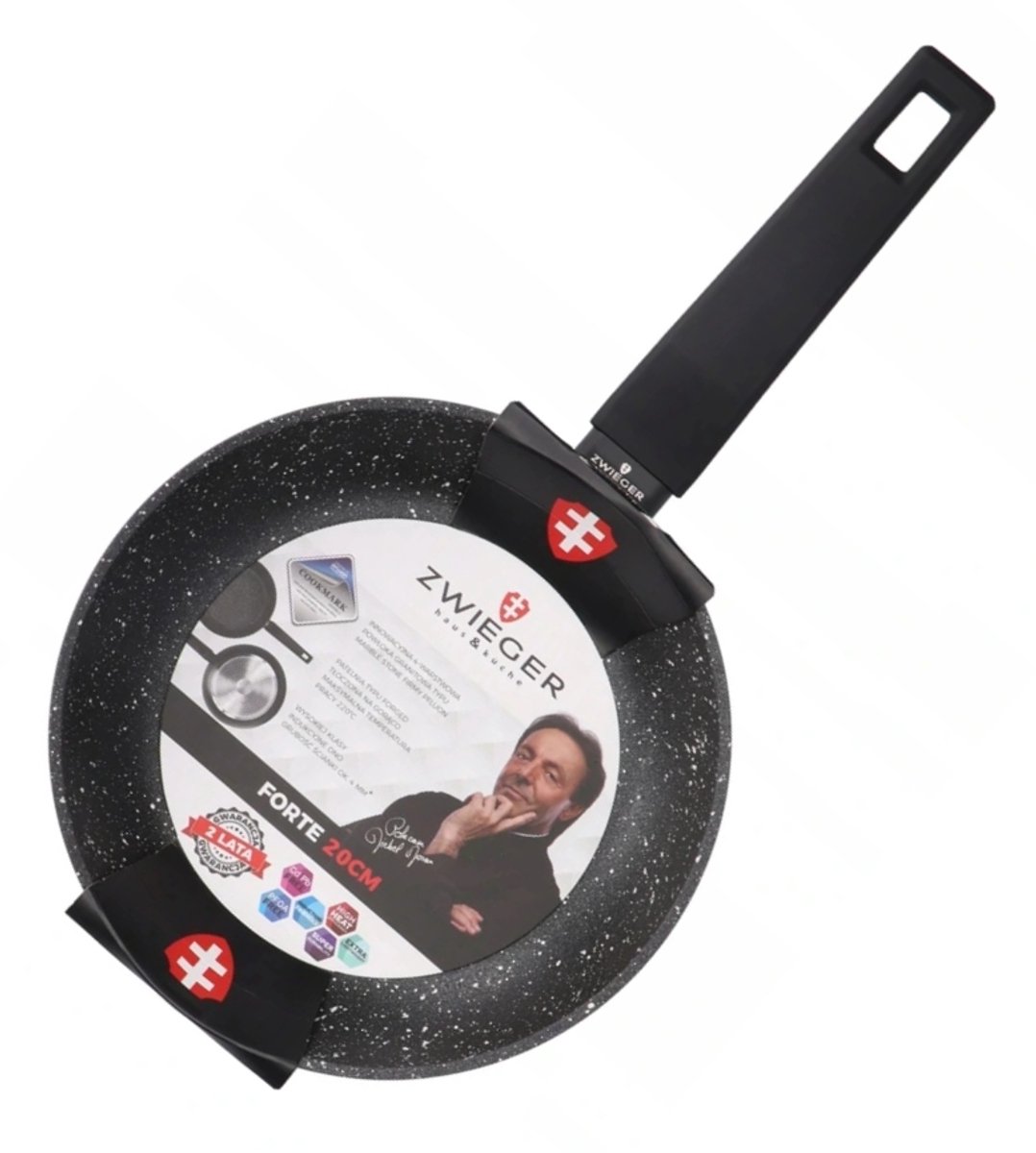 Zwieger Forte Koekenpan 20 cm Inductie Antiaanbaklaag