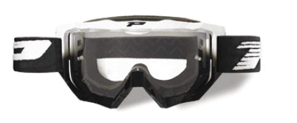 Progrip PG3200 TR Venom Motorcross Goggles Zwart/Wit