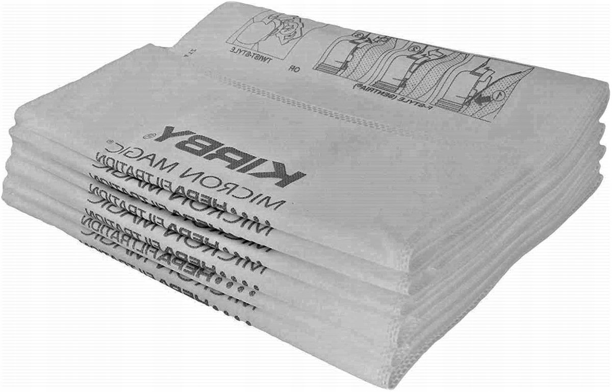 Kirby HEPA Micron Magic Stofzuigerzakken G3-G7, Sentria - 6 st