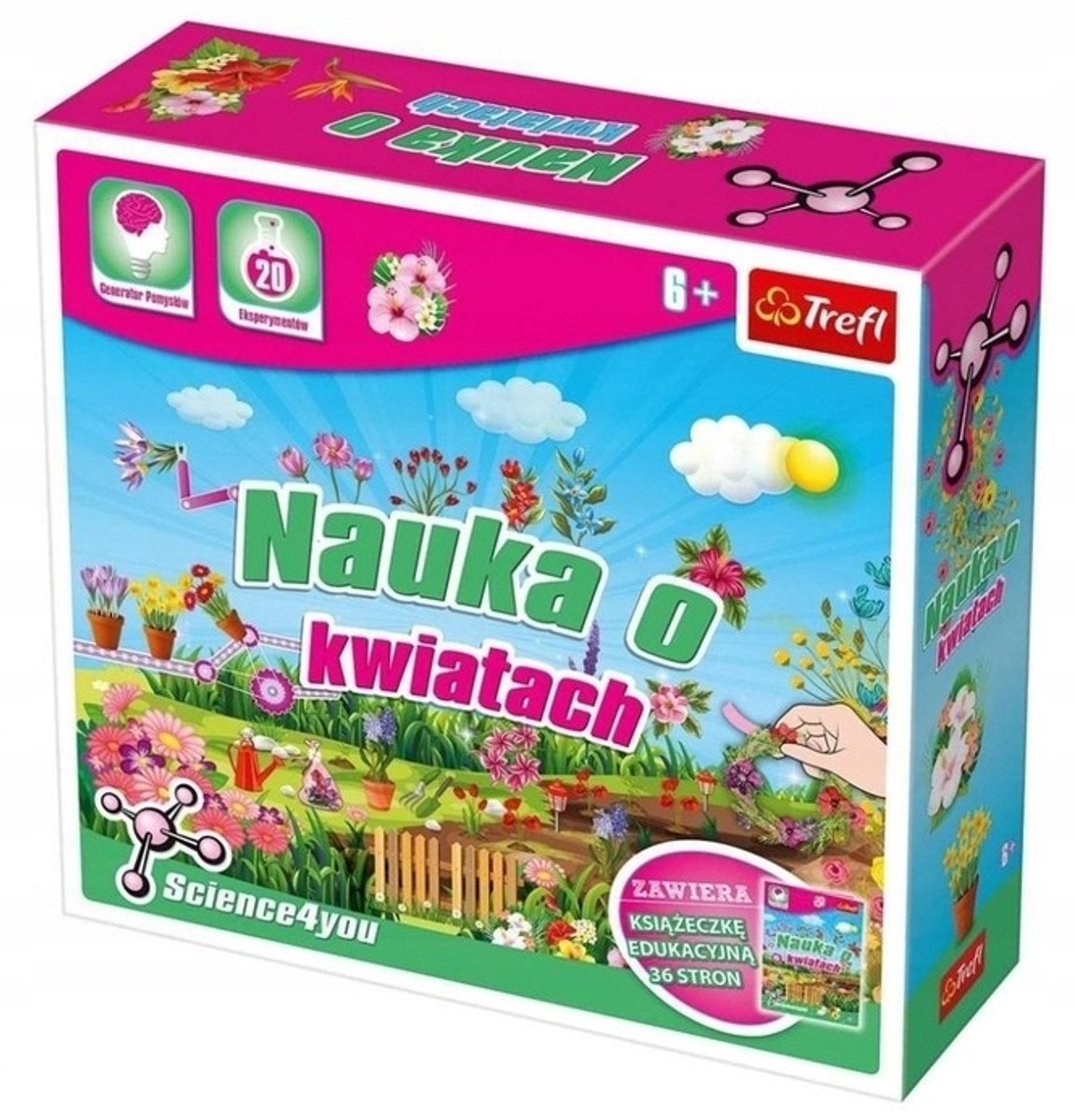 Trefl Bloemen Wetenschap Experimenteerkit - 6 Jaar+