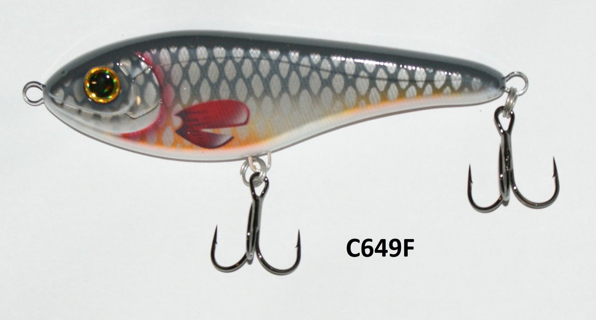 Strike Pro Buster Jerk Wobbler 15cm 64,5g Ondiepe Runner Kleur C649F