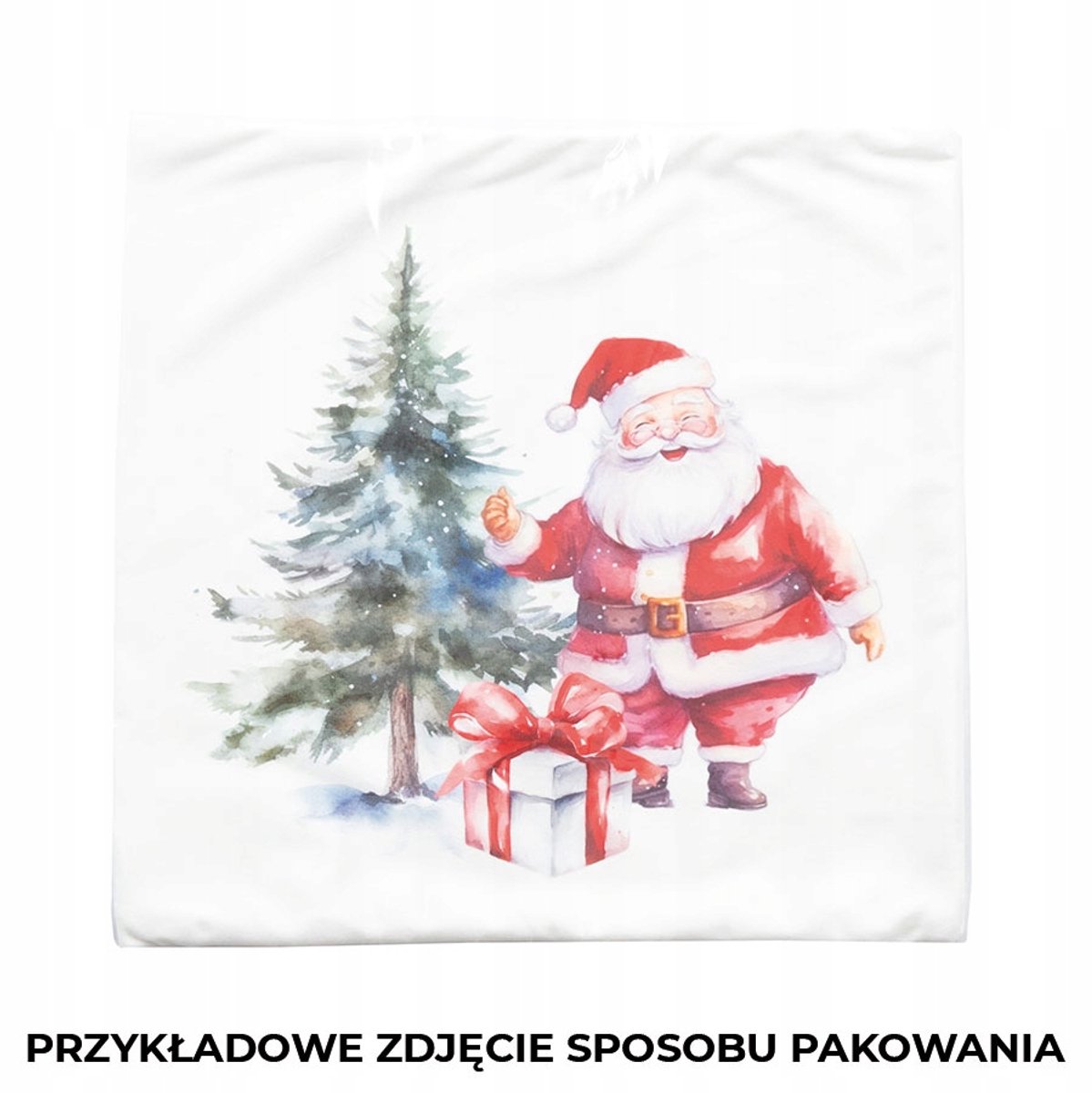 Zomerse Sierkussenhoes 45x45cm Fluweel Winterdorp