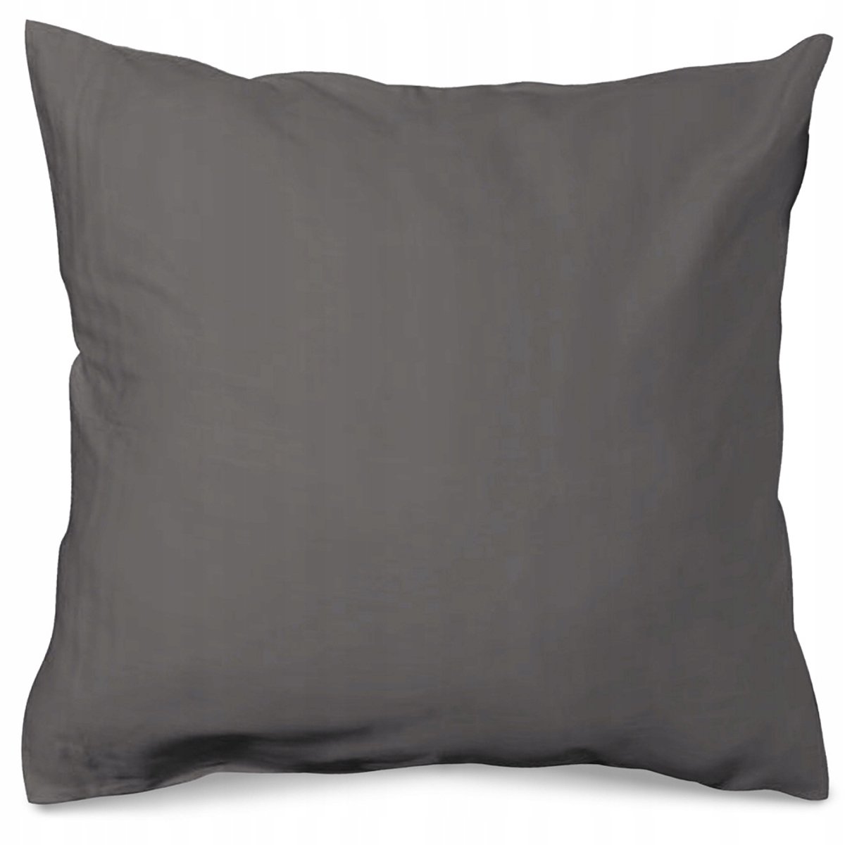 Matex Kussensloop Satin 50x60cm Donkergrijs Katoen