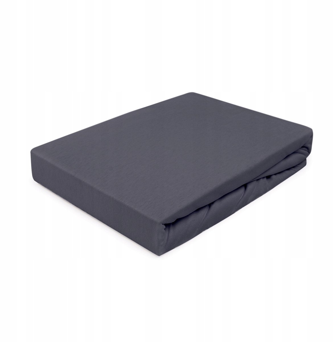 Jersey Hoeslaken Antraciet 220x200 cm - 100% Katoen met Elastiek