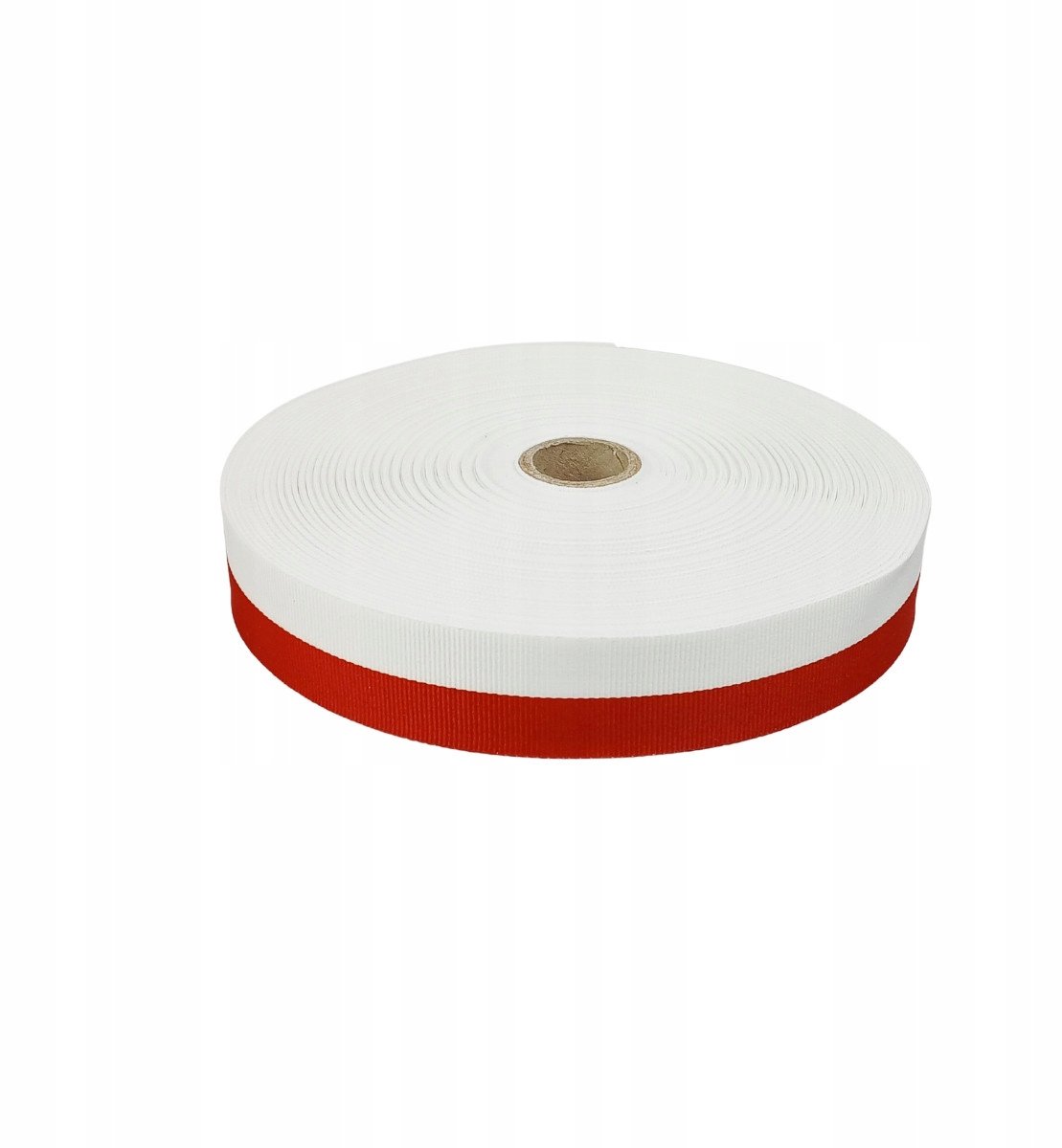 Wit-Rode Vlaggenband Polyester 30mm 50m Rol Ariadna