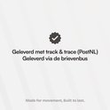 GearGlow: Geleverd met track & trace (PostNL), geleverd via brievenbus.