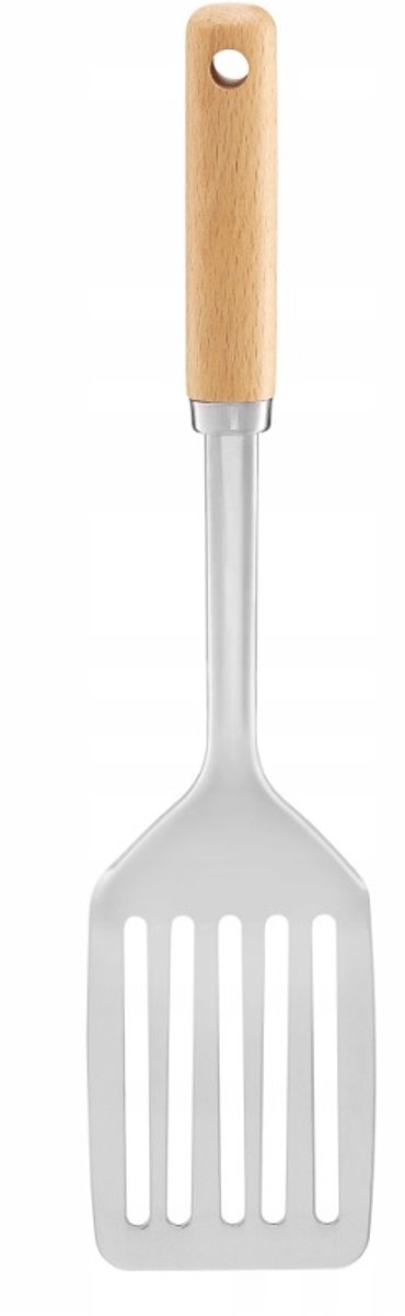 Ambition Natural Keuken spatel 33cm - Hout en Staal