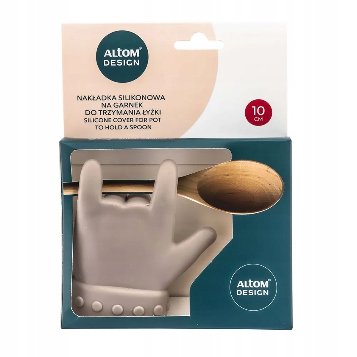 Altom Design Siliconen Lepelhouder voor Lekke banden - Beige