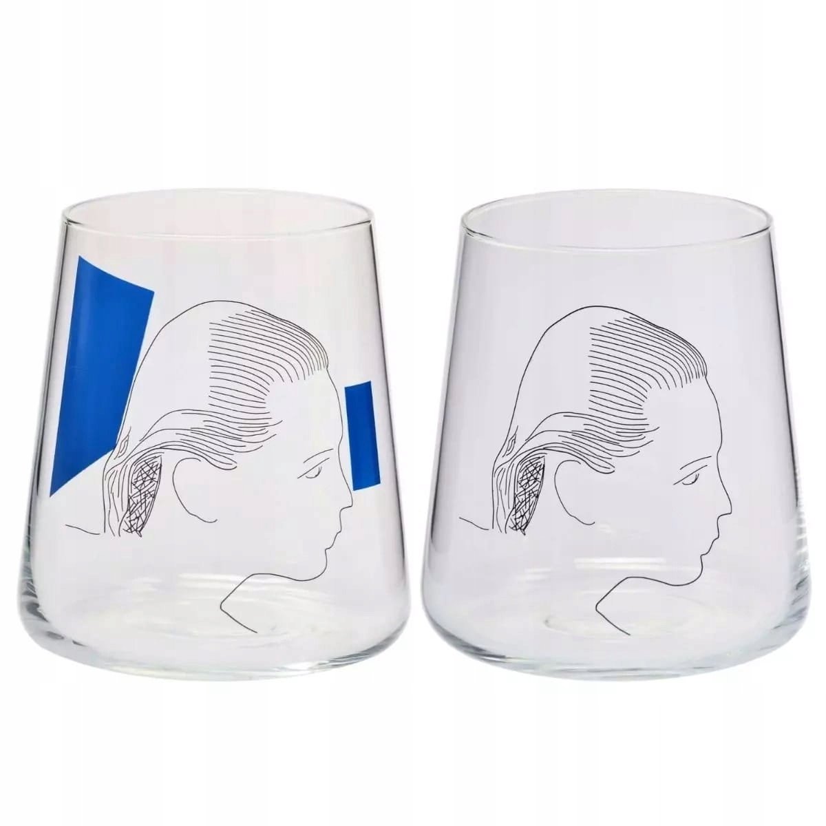 Krosno Deco Glazen voor Drankjes 380ml - Set van 4
