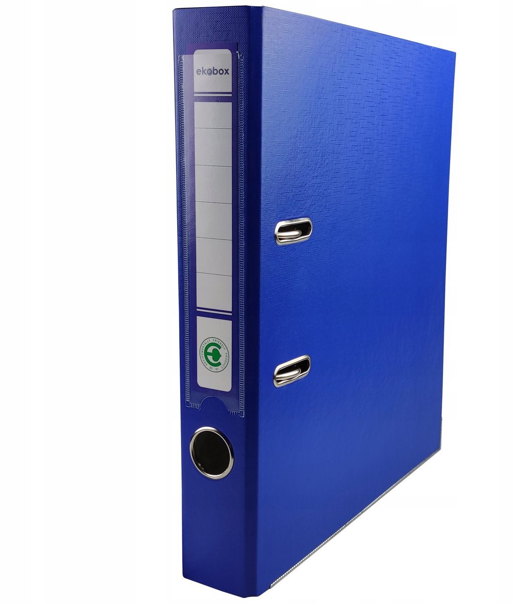 Blauwe A4 Ordner Ekobox 50mm, Smal, Milieuvriendelijk