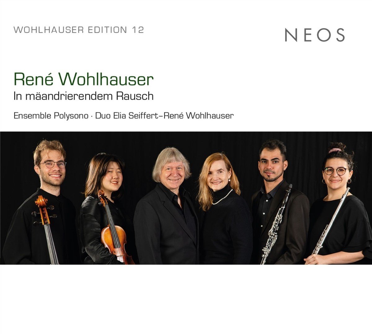 Ensemble Polysono & Elia Seiffert - René Wohlhauser: In Mäandrierendem Rausch (CD)