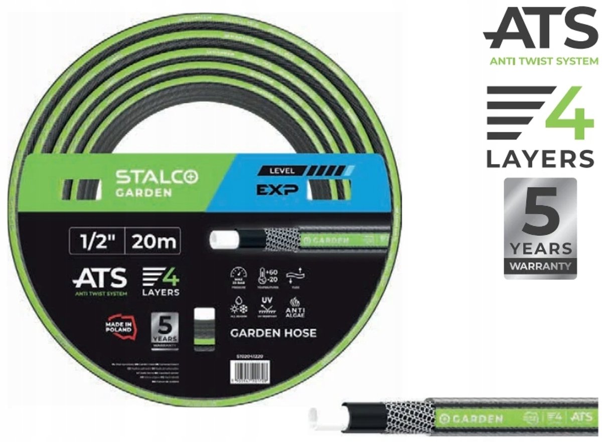 Stalco Garden ATS EXP Tuinslang 3/4" 50m - Anti-knik
